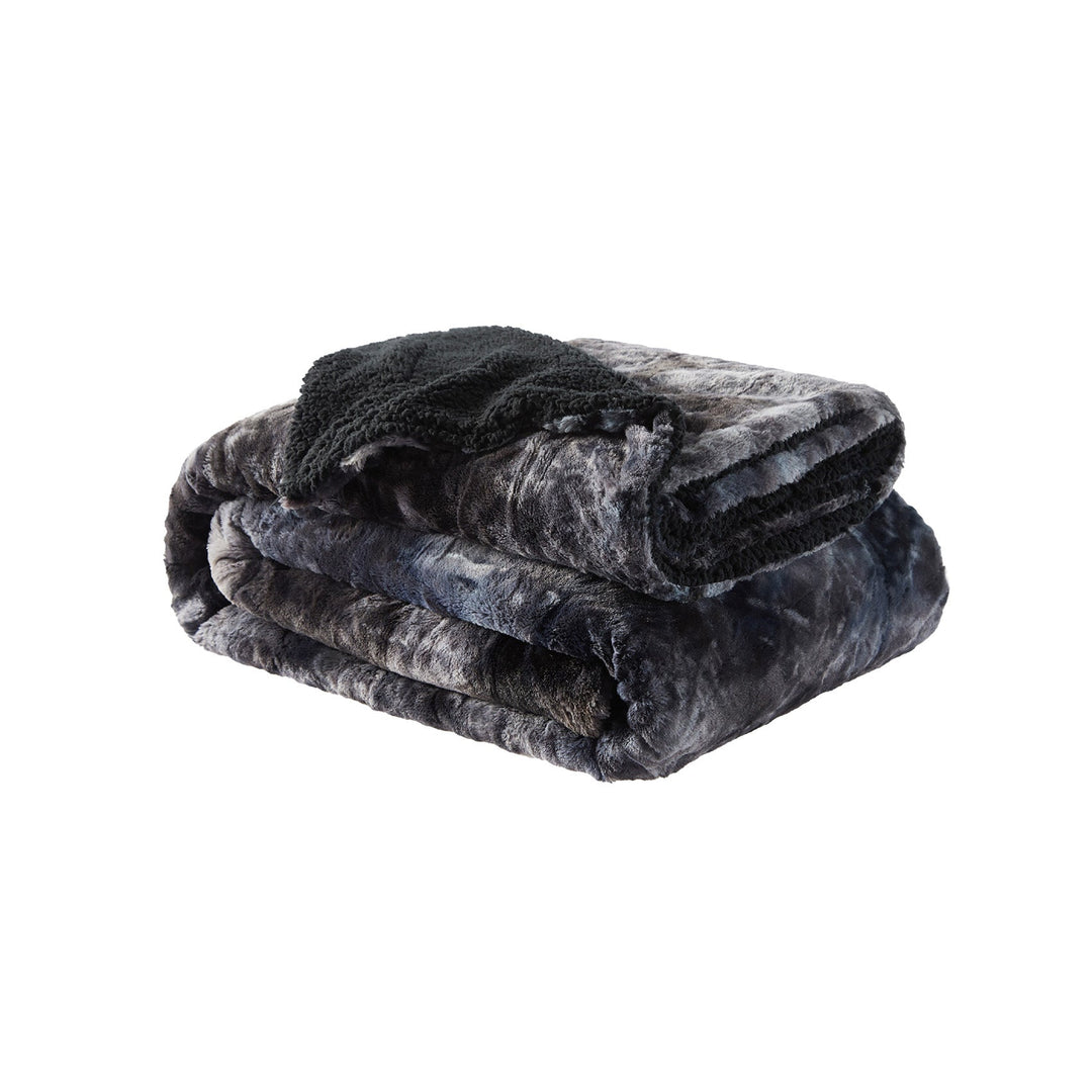 Faux Fur Sherpa Fleece Blanket