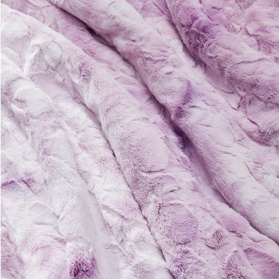 Faux Fur Sherpa Fleece Blanket