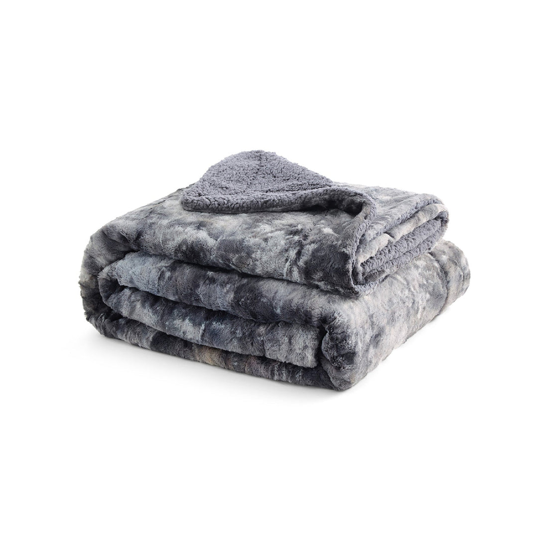 Faux Fur Sherpa Fleece Blanket