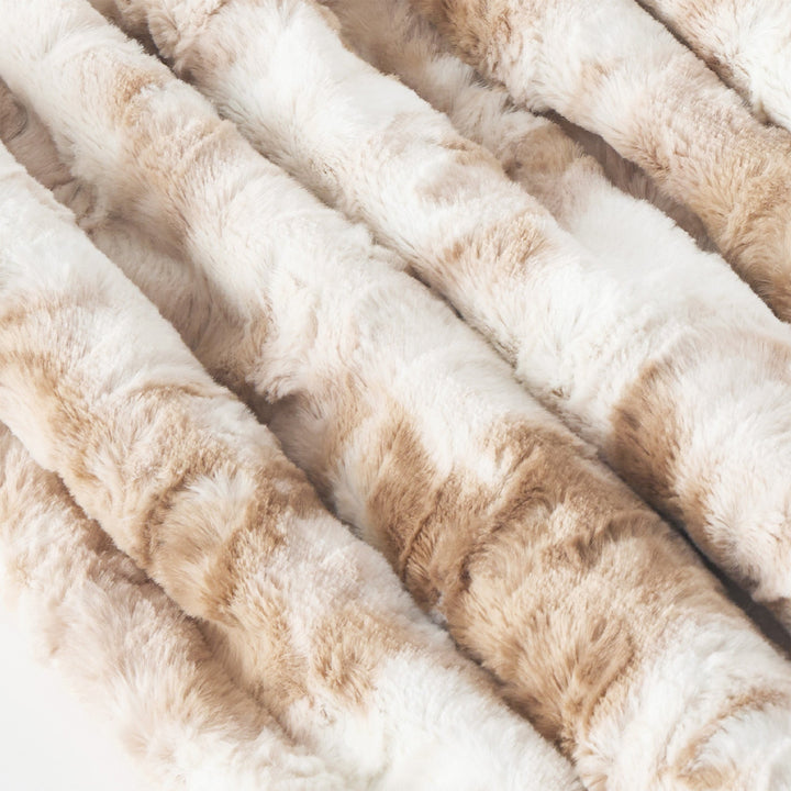 Faux Fur Sherpa Fleece Blanket