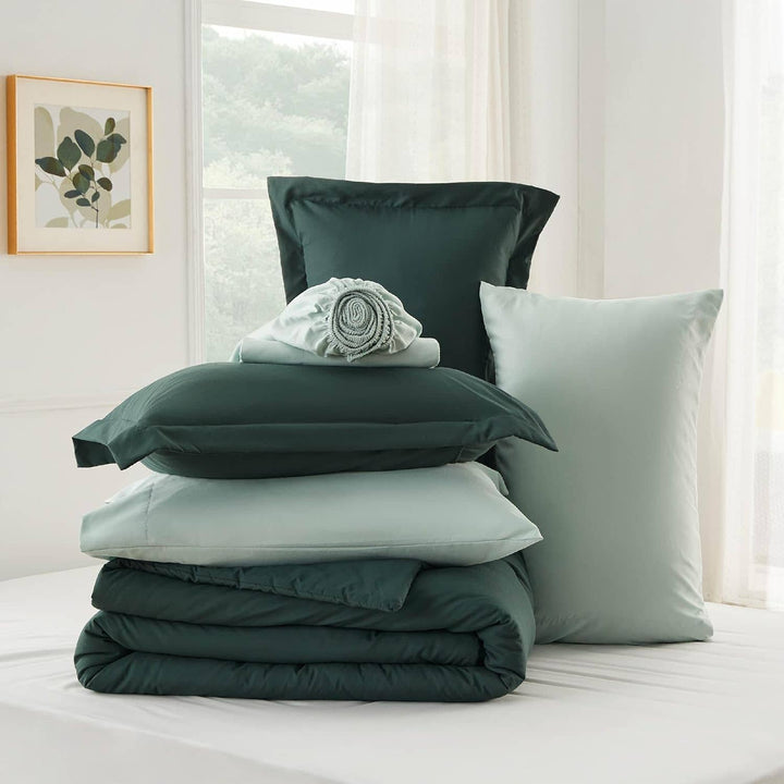 Modern Dual-Tone Bed in a Bag Set