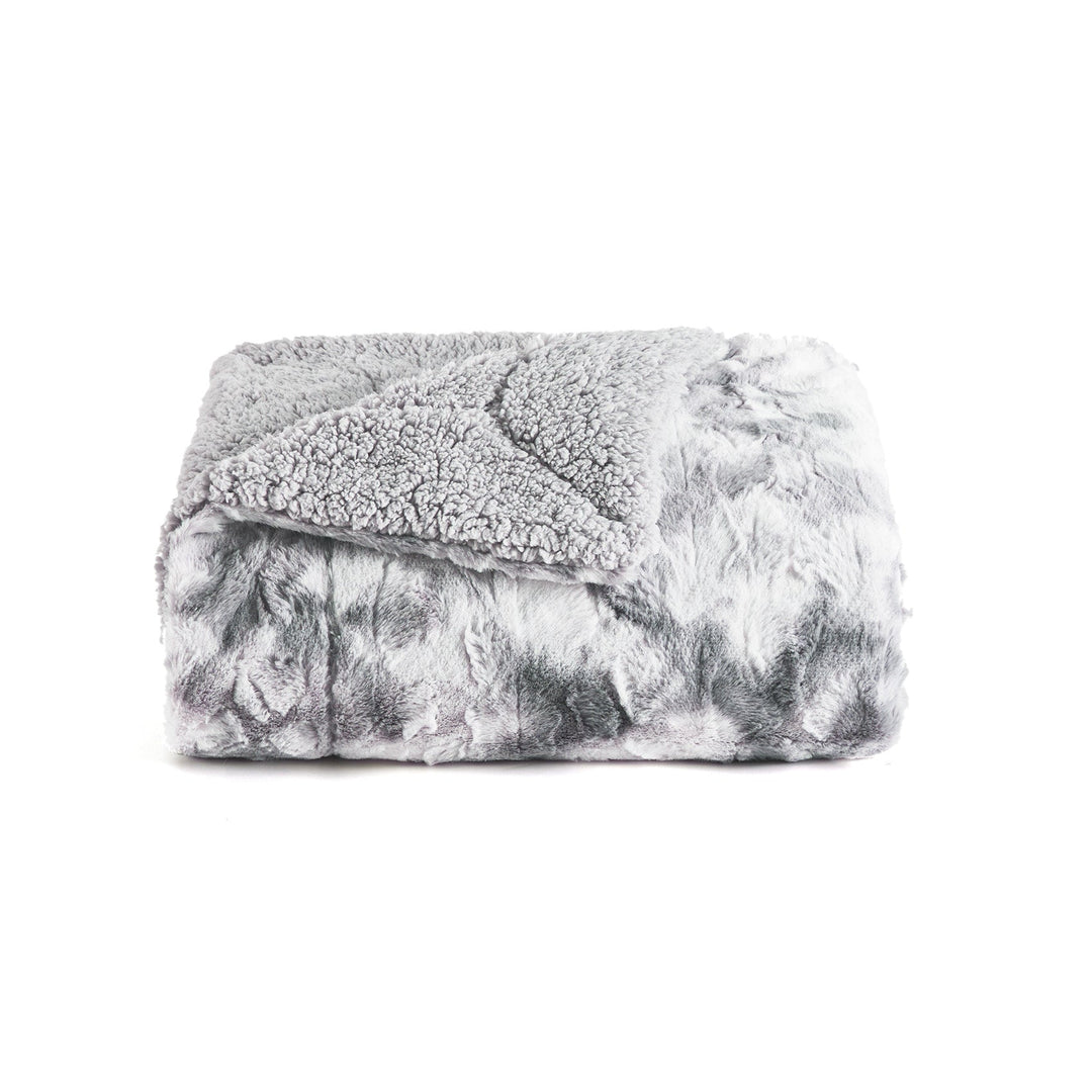 Faux Fur Sherpa Fleece Blanket