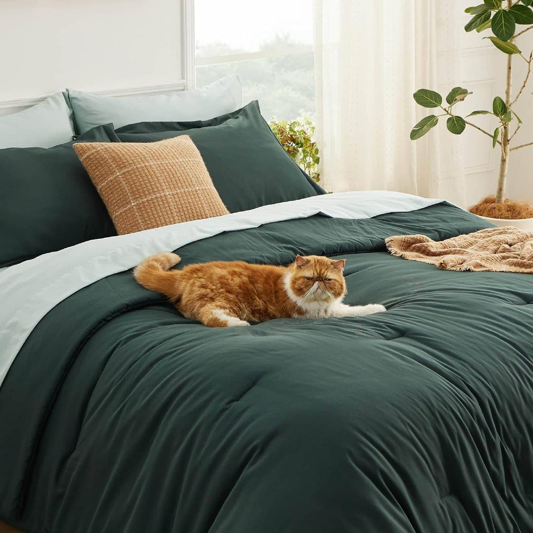 Modern Dual-Tone Bed in a Bag Set