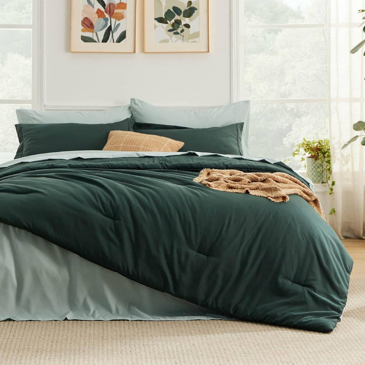 Modern Dual-Tone Bed in a Bag Set