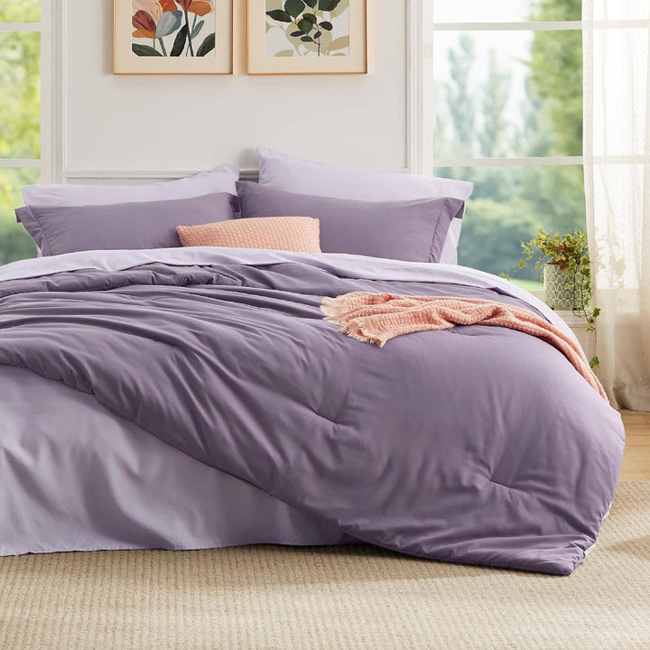 Modern Dual-Tone Bed in a Bag Set