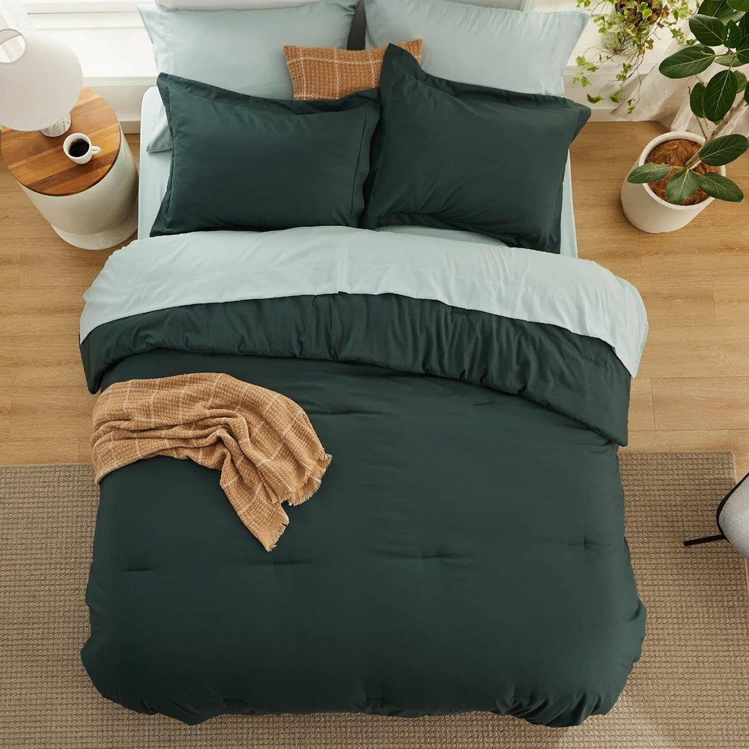 Modern Dual-Tone Bed in a Bag Set