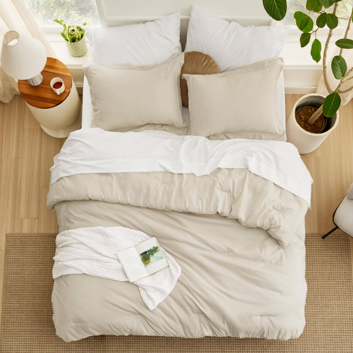 Modern Dual-Tone Bed in a Bag Set