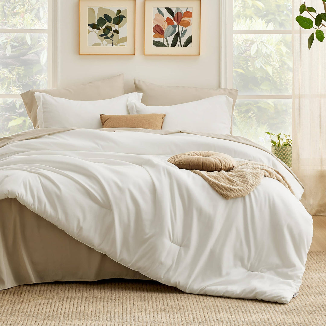 Modern Dual-Tone Bed in a Bag Set