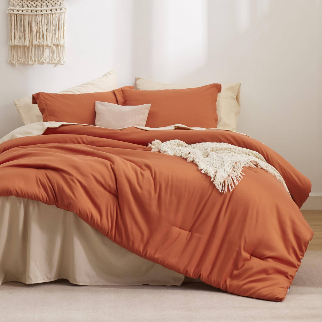 Modern Dual-Tone Bed in a Bag Set