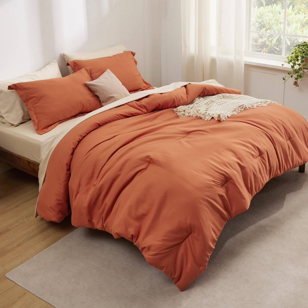 Modern Dual-Tone Bed in a Bag Set