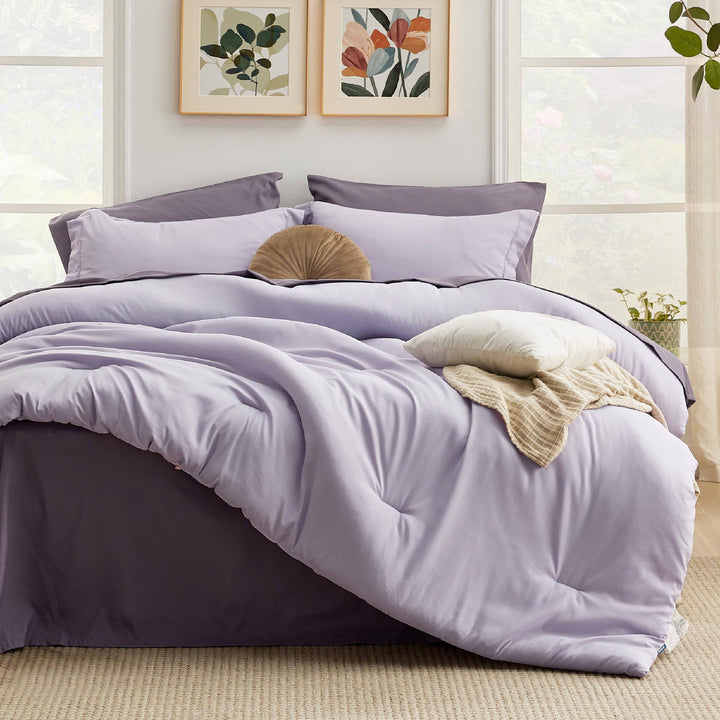 Modern Dual-Tone Bed in a Bag Set